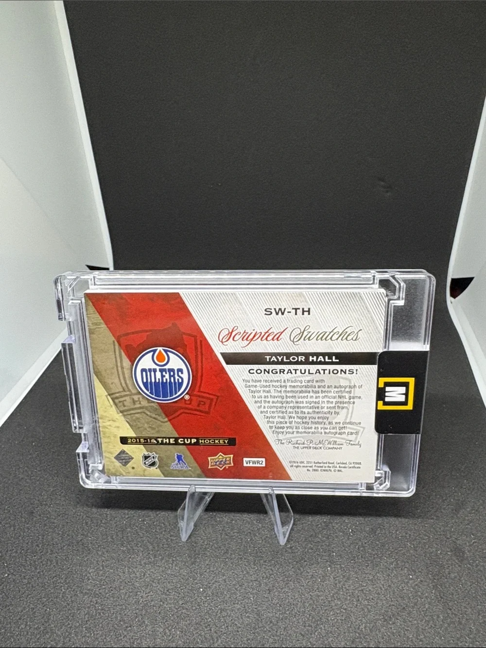Upper Deck autographed trading